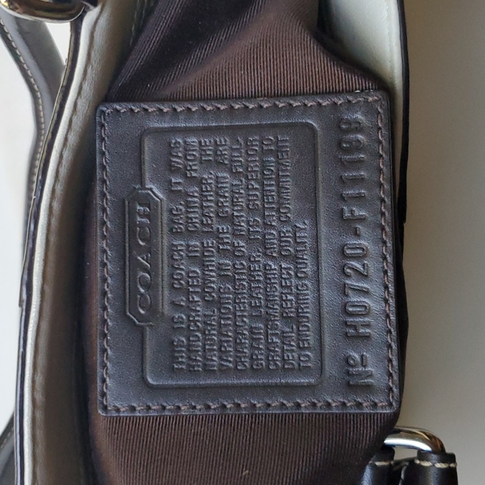 Coach Hampton satchel - Picture 6 of 8